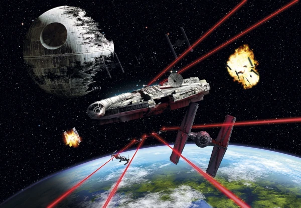 Fototapeta 8-489 STAR WARS Millennium Falcon