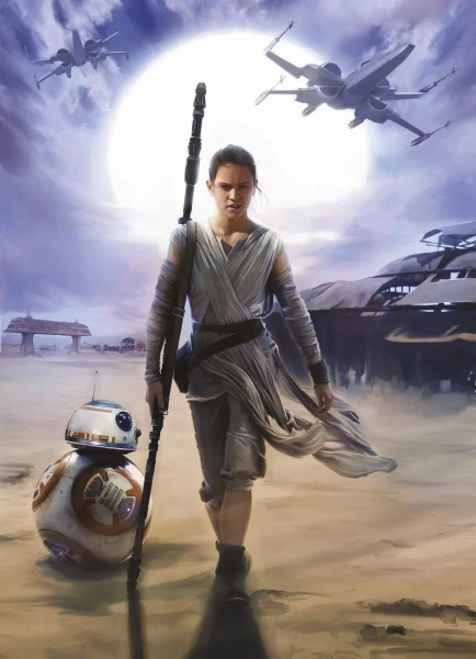 Fototapeta 4-448 STAR WARS REY