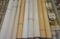 od lewej: biały mat 200-0100, magnolia-biały mat 13436, beżowy mat 200-2202, beżowy mat 12691, biały połysk 10031, magnolia-ecru połysk 13433, magnolia połysk 200-3215, beżowy połysk 10043, kremowo-beżowy połysk 200-2214