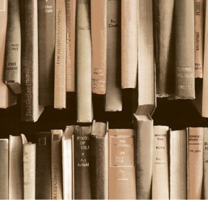 Okleina Meblowa 14016 / Gekkofix book stack vintage szer 45 cm