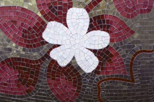 FotoTAPETA na flizelinie MS-5-0114 RED MOSAIC