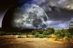 FotoTAPETA na flizelinie MS-5-0185 MOON