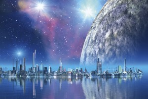 FotoTAPETA na flizelinie MS-5-0186 FUTURISTIC CITY