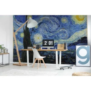 FotoTAPETA na flizelinie MS-5-0250 THE STARRY NIGHT - VINCENT VAN GOGH