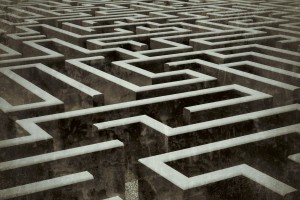 FotoTAPETA na flizelinie MS-5-0279 LABYRINTH