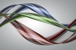 FotoTAPETA na flizelinie MS-5-0293 GLOSSY WAVE
