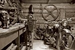 FotoTAPETA na flizelinie MS-5-0319 VINTAGE GARAGE