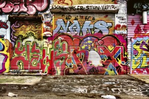 FotoTAPETA na flizelinie MS-5-0321 GRAFFITI STREET