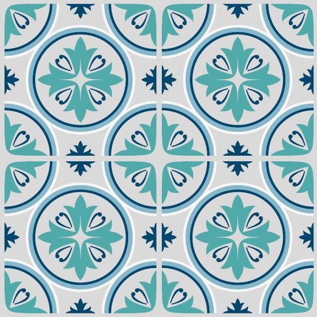 OKLEINA MEBLOWA 14083 GEKKOFIX CASSIA TEAL