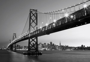 FotoTAPETA flizelinowa 5407-8 San Francisco Skyline