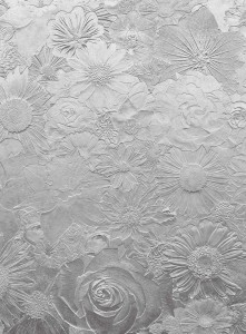 FotoTAPETA Flizelinowa 5452-4 Silver Flowers