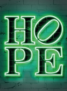 FotoTAPETA Flizelinowa 5480-4 Neon Tube Hope
