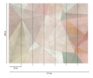 Mural Tapeta 38286-1 / 3828-61 Metropolitan Stories The Wall - Panel ścienny dekoracyjny