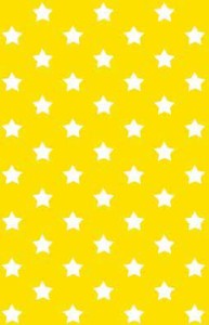 Okleina Meblowa 13414 / Gekkofix stars yellow szer 45 cm