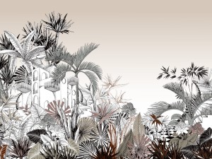 Mural 688139 Tropical House