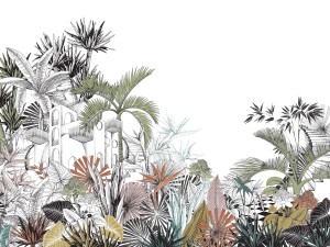 Mural 688146 Tropical House