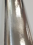 Okleina Meblowa 10365 / Gekkofix metaliczna srebrna szczotkowana połysk szer 67,5