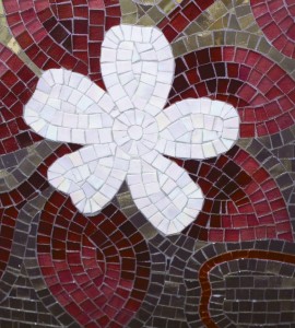 Fototapeta na flizelinie MS-3-0114 RED MOSAIC