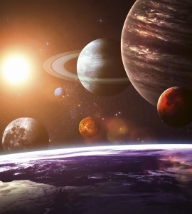 Fototapeta na flizelinie MS-3-0188 SOLAR SYSTEM