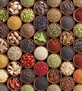 Fototapeta na flizelinie MS-3-0243 SPICE BOWLS