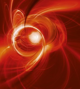 Fototapeta na flizelinie MS-3-0287 RED ABSTRACT