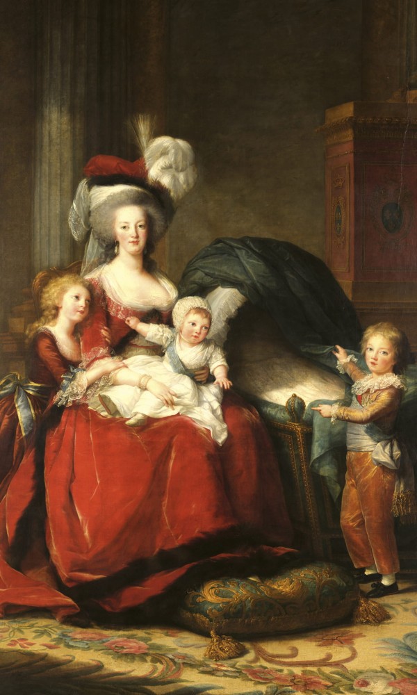 Fototapeta na flizelinie MS-2-0253 MARIE ANTOINETTE - VIGEE LE BRAUN
