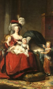 Fototapeta na flizelinie MS-2-0253 MARIE ANTOINETTE - VIGEE LE BRAUN