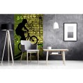 Fototapeta na flizelinie MS-2-0328 BICYCLE GREEN