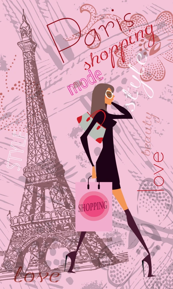 Fototapeta na flizelinie MS-2-0331 PARIS STYLE