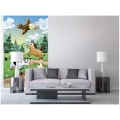 Fototapeta na flizelinie MS-2-0340 ANIMALS AND FOREST