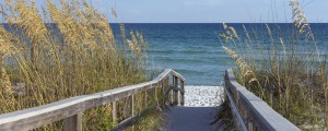 Fototapeta na flizelinie MP-2-0212 SANDY BOARDWALK