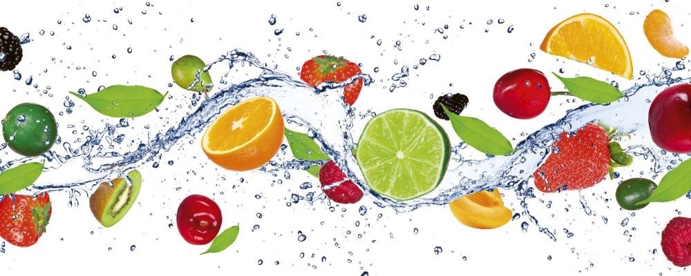 Fototapeta na flizelinie MP-2-0239 FRUITS IN WATER