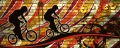 Fototapeta na flizelinie MP-2-0327 BICYCLE RED