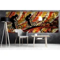 Fototapeta na flizelinie MP-2-0327 BICYCLE RED