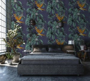 Mural 46709 LEILANI BLUE Smart Art Aspiration