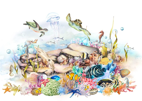 Mural ścienny 365023 Kids World