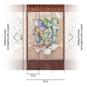 Mural Tapeta 39241-1 / 3924-11 The Wall 2 - Panel ścienny dekoracyjny
