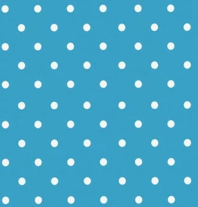 Okleina Meblowa 12705 / Gekkofix dots aqua szer 45 cm -zz