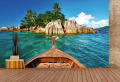 Fototapeta na flizelinie 5033-2V-1 St-Pierre Island at Seychelles ARANŻACJA