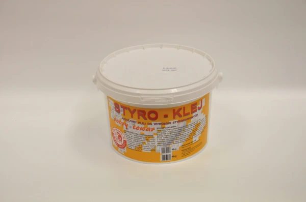 STYRO-KLEJ 4 kg akrylowy klej do kasetonów i listew styropianowych