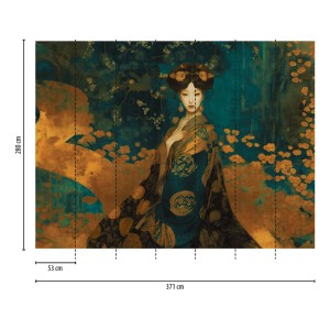 MURAL FOTOTAPETA 39706-1 JADE