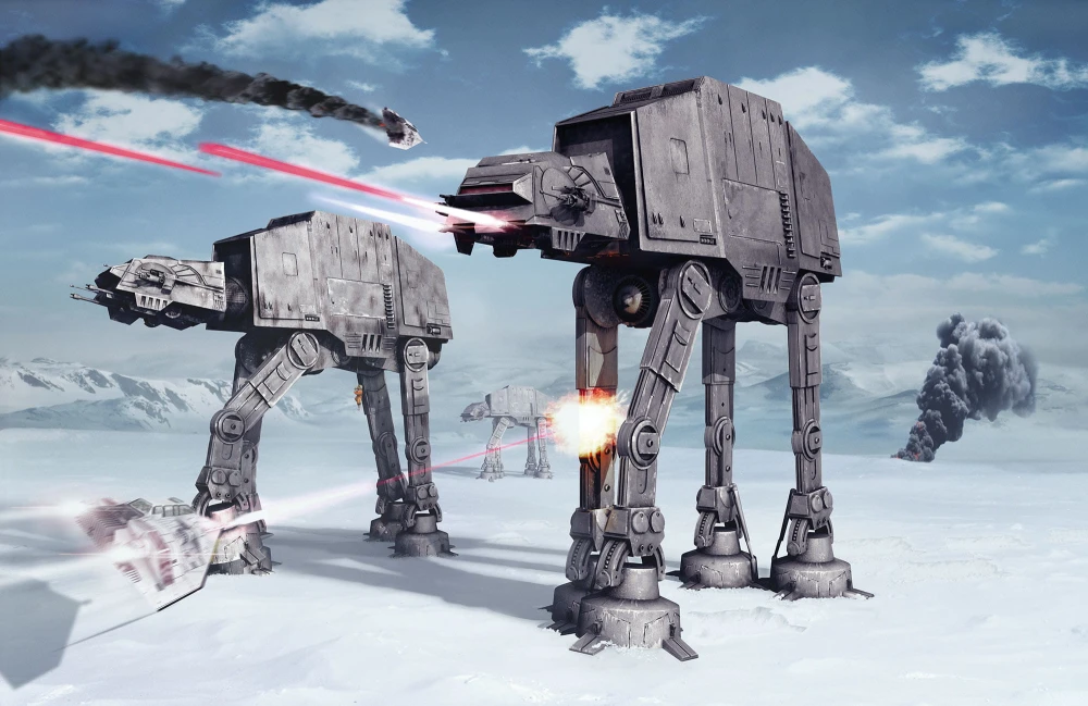 Fototapeta na Flizelinie X8-8481 Star Wars Battle of Hoth