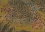 Tapeta 50503 JWALL STRAW - Palme Tahiti