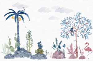 MURAL 653-45 Familj II - Wilton confetti