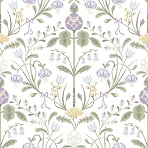 Tapeta S10154 Huset i Solen - Till Carl lilac