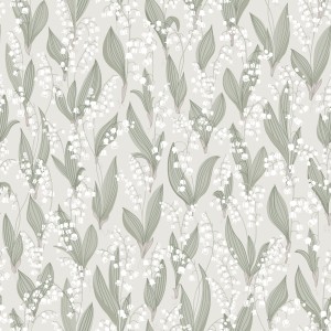Tapeta 479-18 Kolonin - Liljekonvalj spring green