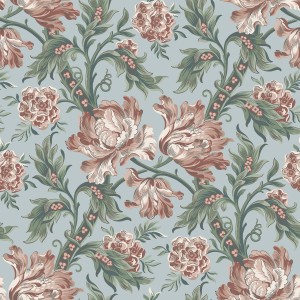 Tapeta S10251 Le Village - Amelia sky blue