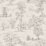 Tapeta S10256 Le Village - Montfort graphite