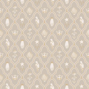 Tapeta S10271 Le Village - Turtledove barn grey