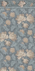 MURAL S10278 Le Village - Esther misty blue